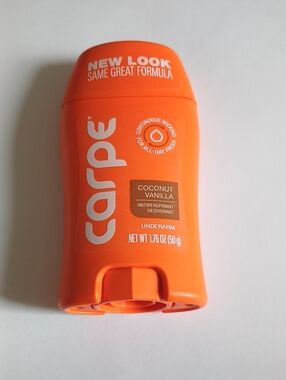 Carpe Coconut Vanilla Antiperspirant Deodorant Stick - Orange